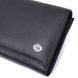 Добротное женское портмоне с карманом для монет из натуральной кожи ST Leather 22691 Черный 22691 фото 5