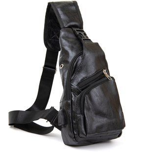 Сумка кросс боди смарт из кожзама Vintage 20571 Черная 20571 фото