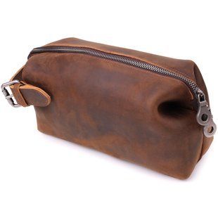 Мужская барсетка в винтажном стиле из натуральной кожи Vintage sale_15109 Коричневый sale_15109 фото