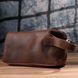 Чоловіча барсетка у вінтажному стилі з натуральної шкіри Vintage sale_15109 Коричневий sale_15109 фото 10