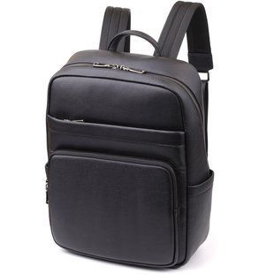 Удобный мужской рюкзак из натуральной кожи Vintage 23052 Черный 23052 фото