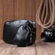 Удобная женская сумка кросс-боди с монетницей из экокожи Vintage 22796 Черный 22796 фото 11