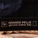 Надежный ремень для мужчин из натуральной кожи Grande Pelle 21467 Черный 21467 фото 9