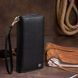 Вертикальный кошелек кожаный женский ST Leather 19274 Черный 19274 фото 11