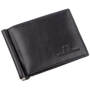 Зажим с монетницей на молнии ST Leather 18948 Черный 18948 фото
