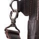 Прямоугольная сумка бананка из качественной натуральной кожи GRANDE PELLE 22575 Коричневый 22575 фото 9