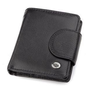 Гаманець жіночий ST Leather 18497 (ST415) шкіряний Чорний 18497 фото